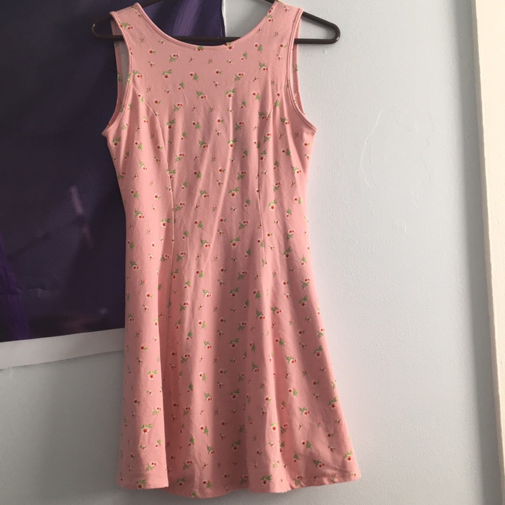 Floral Open Back Maxi Dress